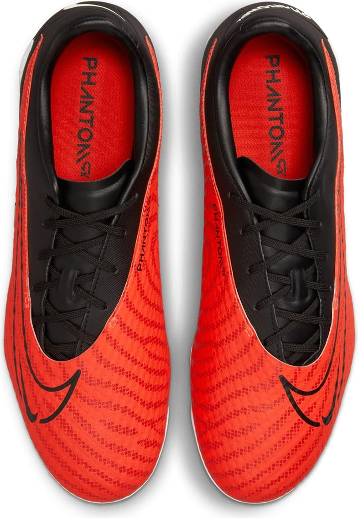 Nike Herren Phantom Gx Academy Fg/Mg Sneaker 39 EU Bright Crimson Black White, 39 EU Bright Crimson