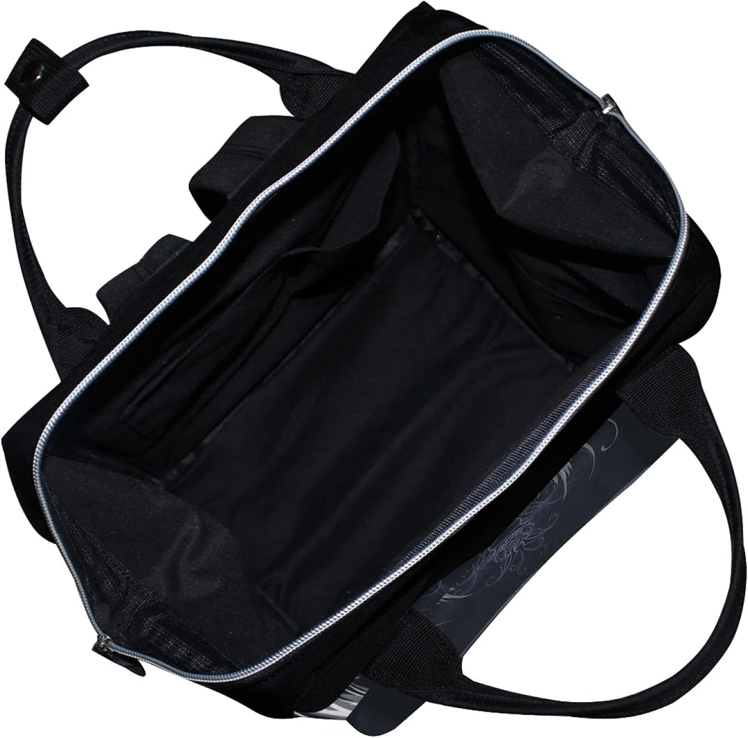 Abstrakter Engelsflügel Wickeltasche Reiserucksack Grosse Kapazität Schulter Mom Taschen für Reisen