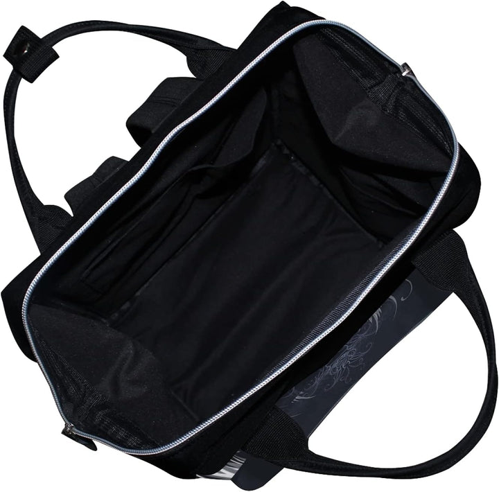Abstrakter Engelsflügel Wickeltasche Reiserucksack Grosse Kapazität Schulter Mom Taschen für Reisen