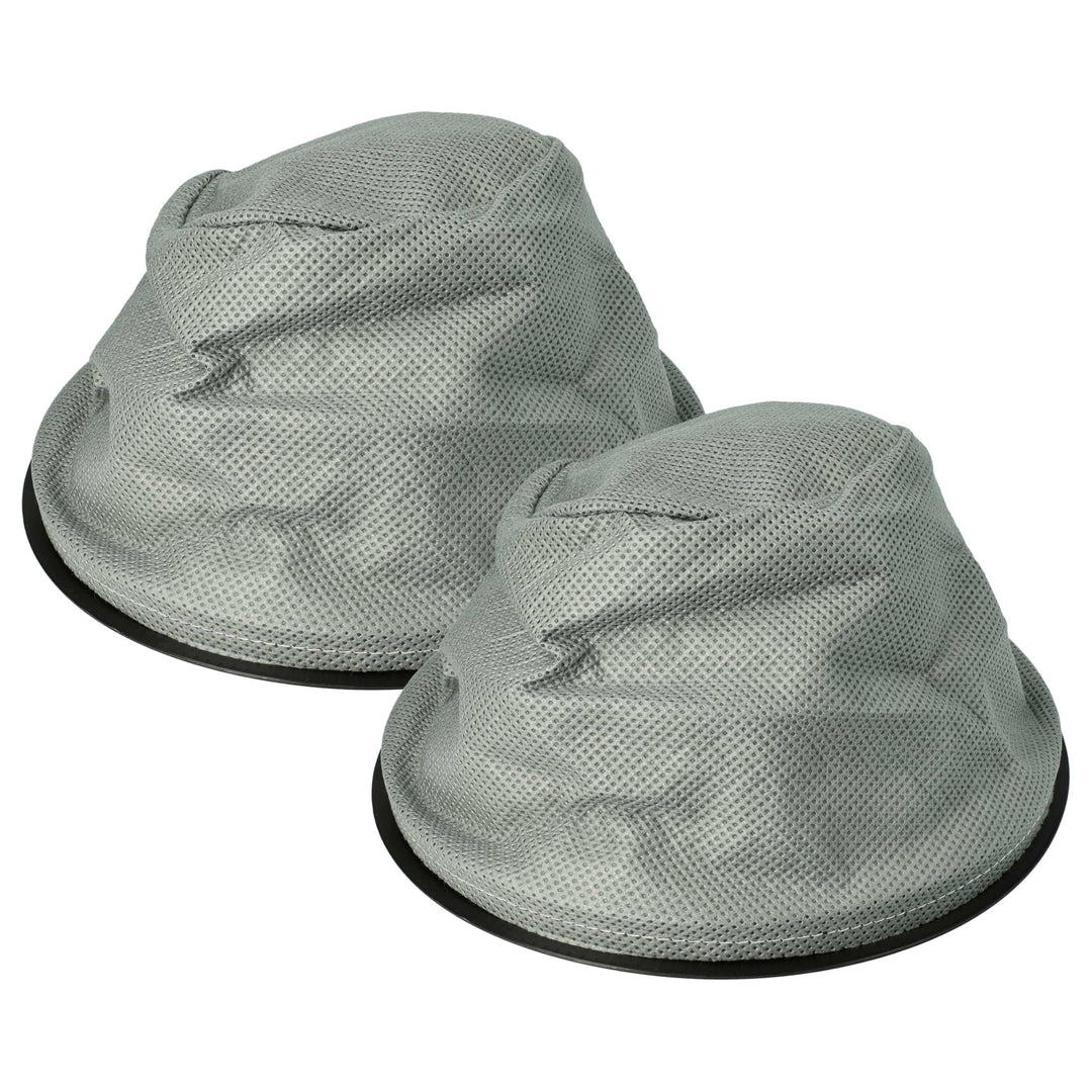 vhbw 2X Sackfilter kompatibel mit Kaminer Aschesauger 10L/15L Kaminsauger - Ersatz-Filter, Abwaschba