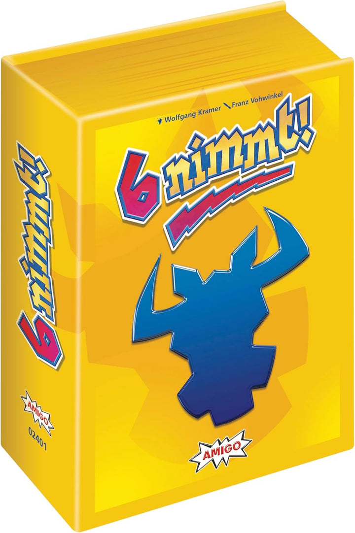 AMIGO 02401 6 nimmt 30 Jahre-Edition &amp; 4910-6 nimmt!, Kartenspiel 6 nimmt + Kartenspiel, 6 nimmt + K
