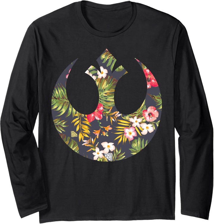 Star Wars Rebel Alliance Floral Print Langarmshirt