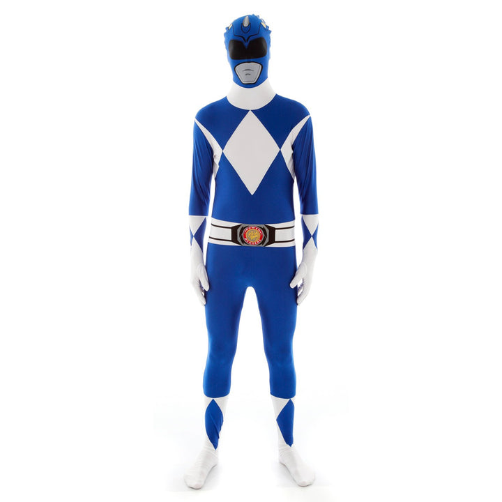 Morphsuits Power-Rangers Kostüm Blau L, Blau L