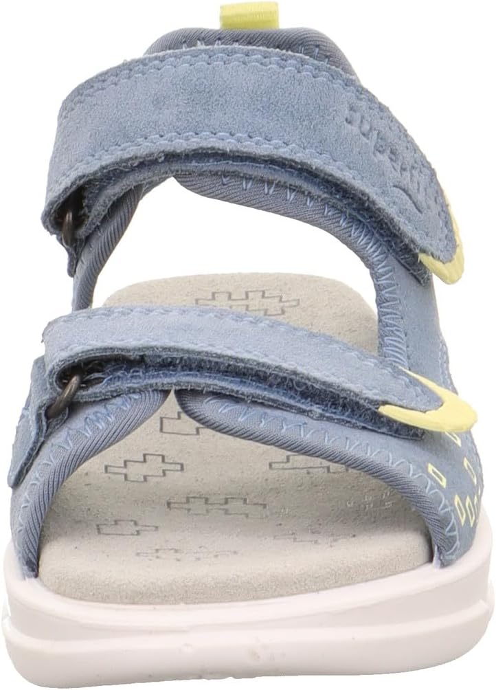 Superfit Jungen PixieSandale 30 EU Blau Gelb 8010, 30 EU Blau Gelb 8010