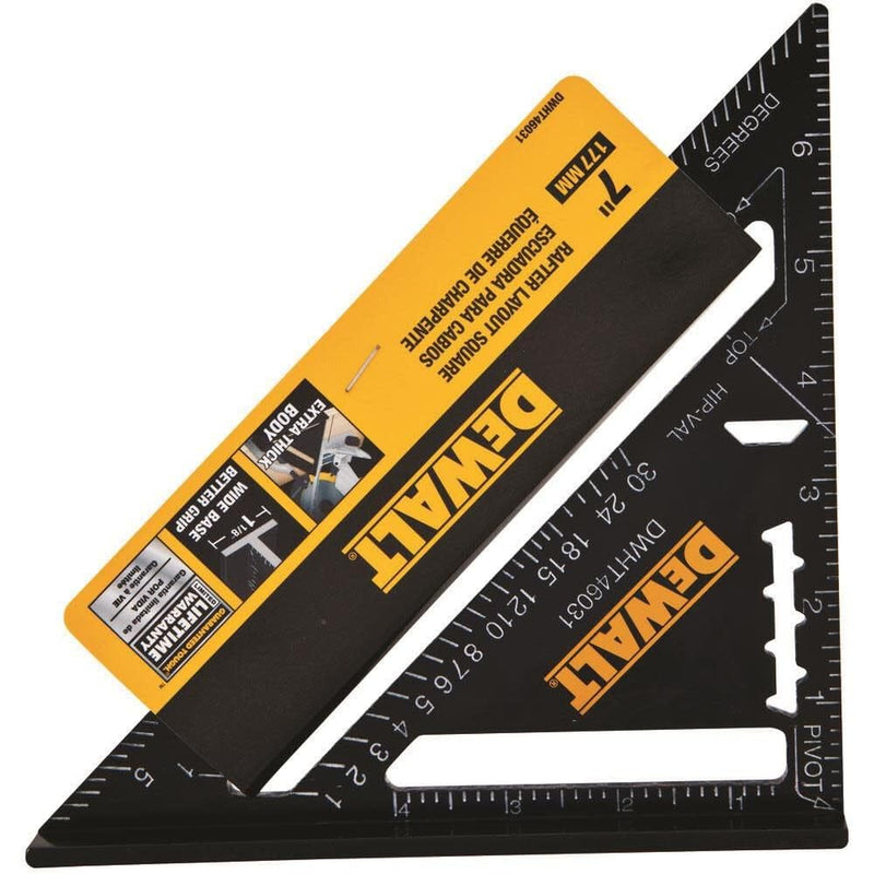 DEWALT DWHT46031 Aluminium 17,8 cm Premium Sparren-Quadrat