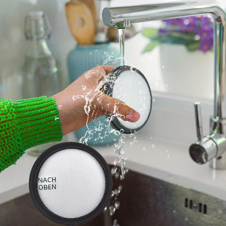 HEPA-Filter für Jimmy B505 B506 BX5 BX6 6 Pro BX7 Pro WB55 WB73 Milbensauger,4 Stücke und Bürsten