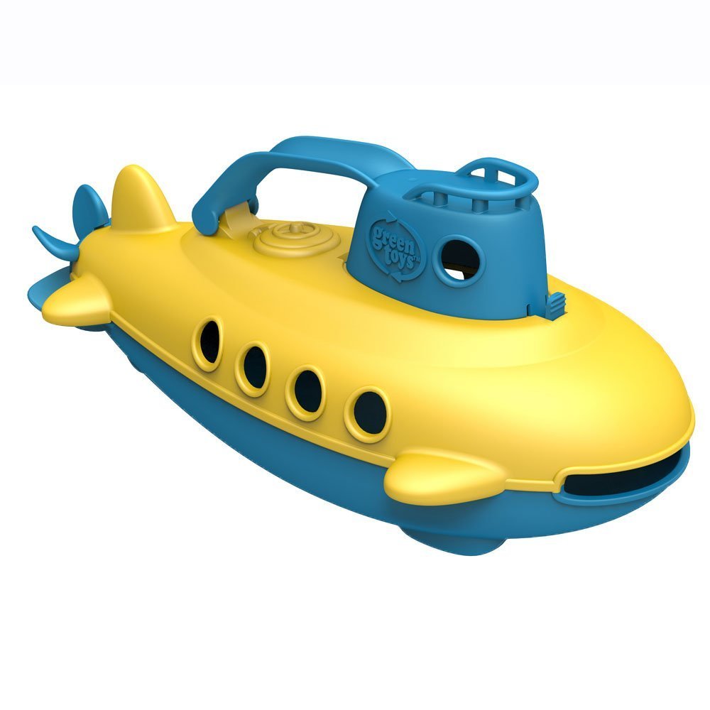 Green Toys 8601032 U-Boot, Badewannenspielzeug, Spielboot, nachhaltiges Badespielzeug für Kinder ab