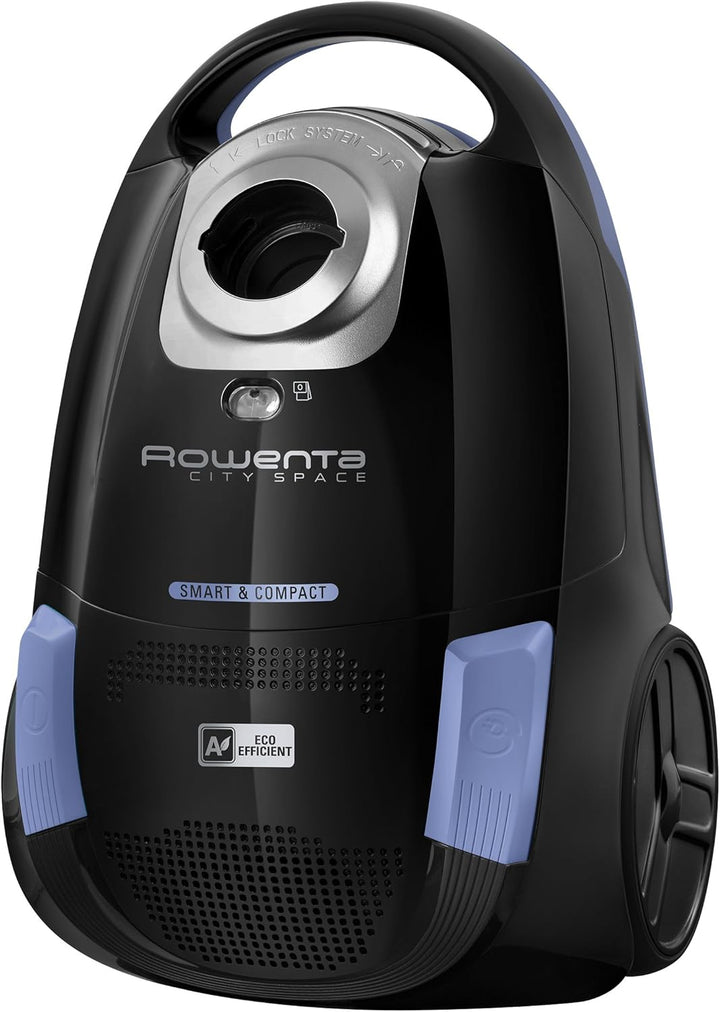 Rowenta City Space Bodenstaubsauger mit Beutel, 750 Watt, 2,5 L Fassungsvermögen, hohe Saugleistung