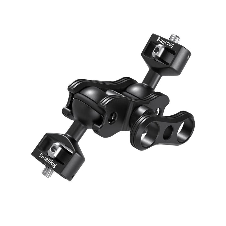 SmallRig Gelenkarm mit Doppelkugelkopf 1/4 Zoll Schraube Schwarz Kugelkopf Hauptmaterial Edelstahl A