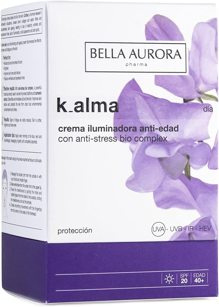 BELLA AURORA K-Alma Highlighter Tagescreme 50 ml, Schwarz, Standard