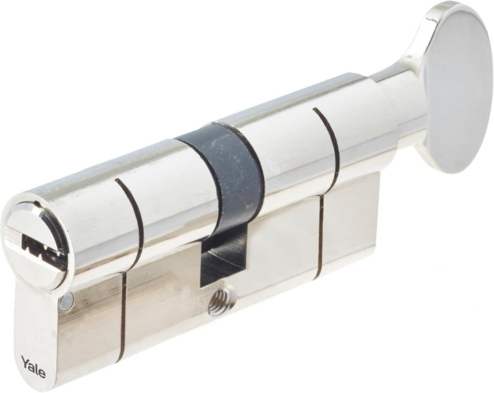 Yale 2100 Serie Europrofil-Knaufzylinder 40/30K mm Poliertes Chrom: Maximaler Schutz mit komfortable