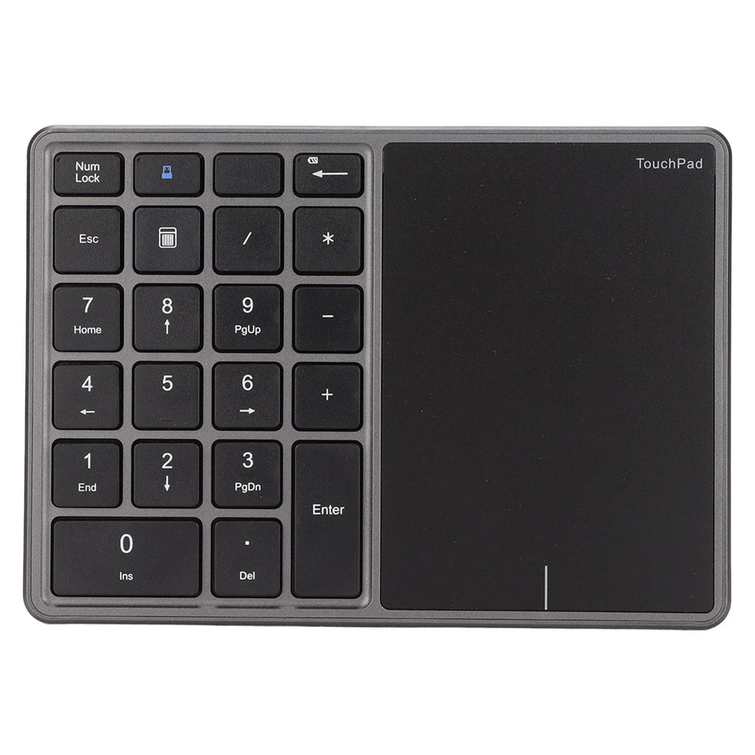 Nummernblock Touchpad, 2,4 G Wireless 5.0 Dual Mode, für Android OS X, 22 Tasten Tragbarer -Nummernb