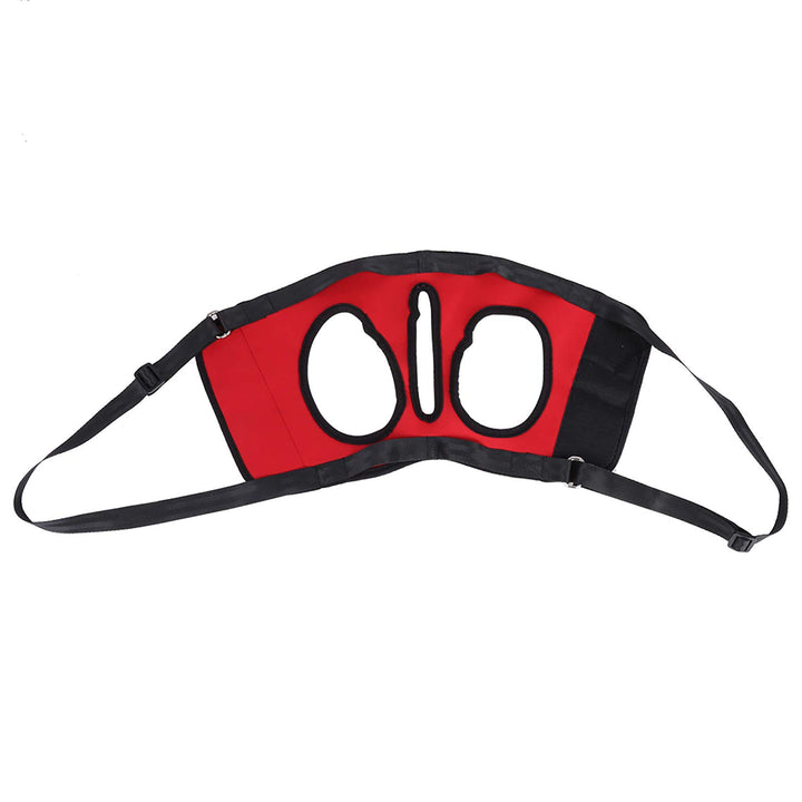 2 Arten vorne und hinten, Hundegeschirr, Hebehilfe, Zugweste für ältere und verletzte Hunde (S – Rot