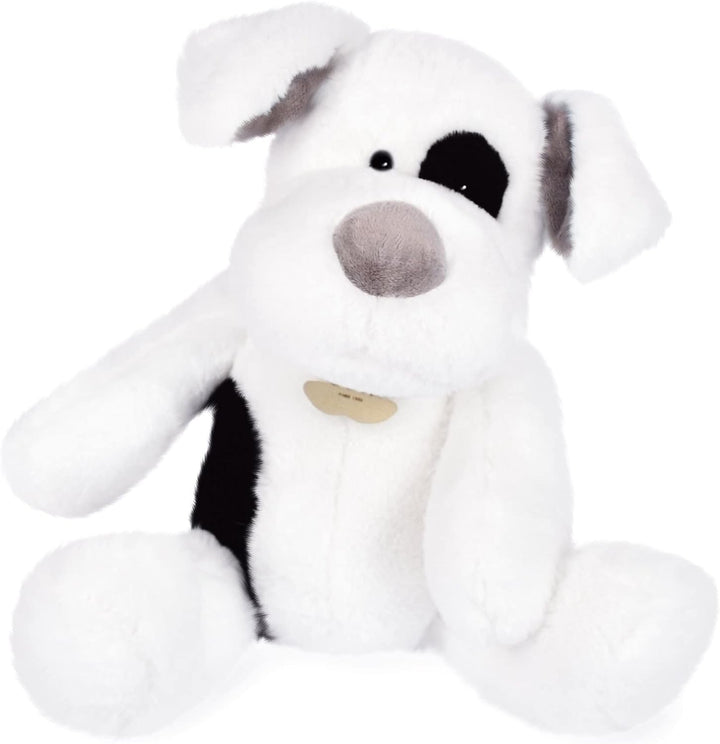 Histoire d'ours - Plüschtier Hund sitzend – Weiss – 40 cm – Auf dem Land – HO3127 hund 40 cm Weiss,