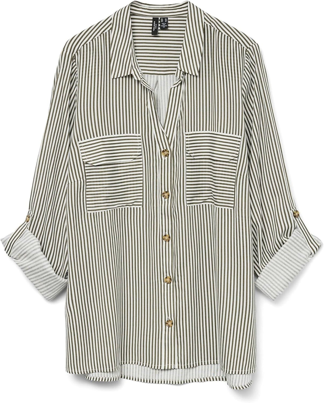 Vero Moda Female Hemd VMCBUMPY Hemd 44 Grosse Grössen Snow White, 44 Gro&#xDF;e Gr&#xF6;&#xDF;en Sno