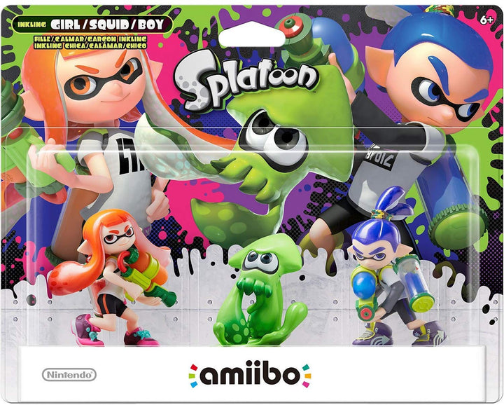 Splatoon Series amiibo 3-Pack - Wii U