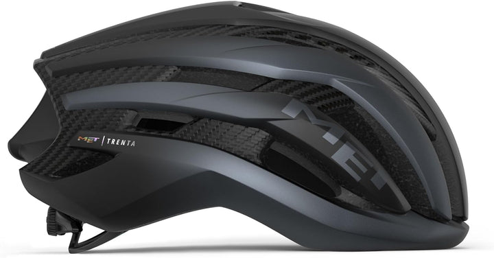 MET Sport Helm Trenta 3k Carbon MIPS Helmet, Black (schwarz), S