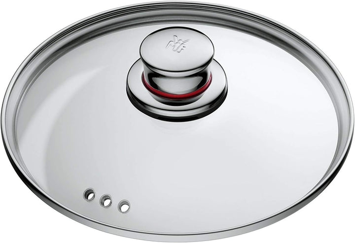 WMF Quality One Topfset Induktion 6-teilig, Kochtopf Set mit Glasdeckel, Cromargan Edelstahl poliert