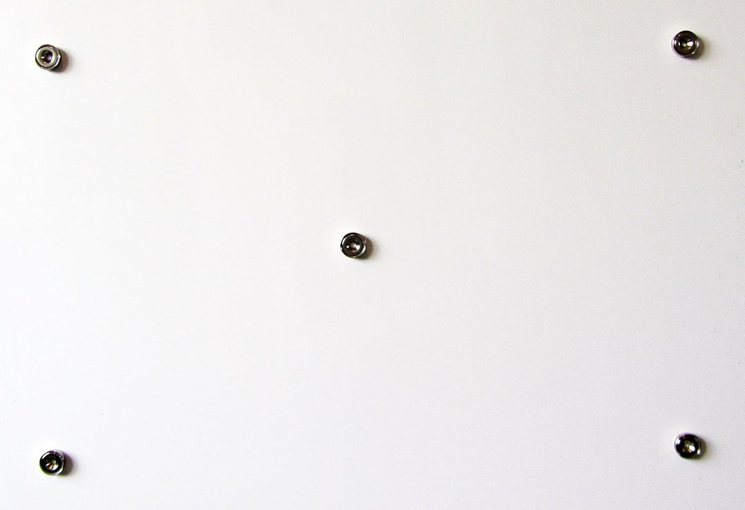 Magnet-Pinnwand in Rost-Optik, Memoboard, Magnettafel, magnetisch; inkl. 10 Haft-Magnete und einer G