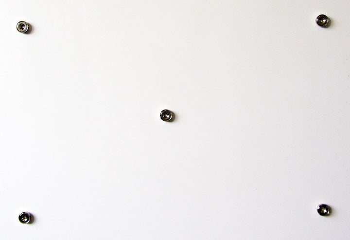 Magnet-Pinnwand in Rost-Optik, Memoboard, Magnettafel, magnetisch; inkl. 10 Haft-Magnete und einer G