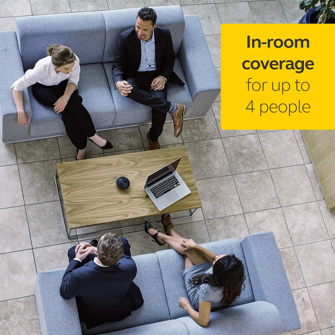 Jabra 7410-109 Speak 410 Konferenzlautsprecher – Microsoft zertifizierter tragbarer Lautsprecher mit