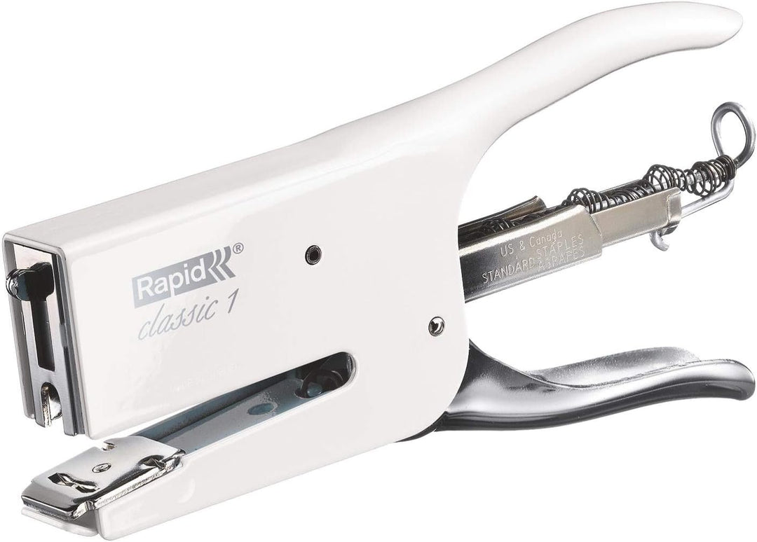 Rapid Retro Classic K1 Stapling Pliers for 26/6 and 26/8+ Staples - Coconut Kiss ohne Zubehör weiss,