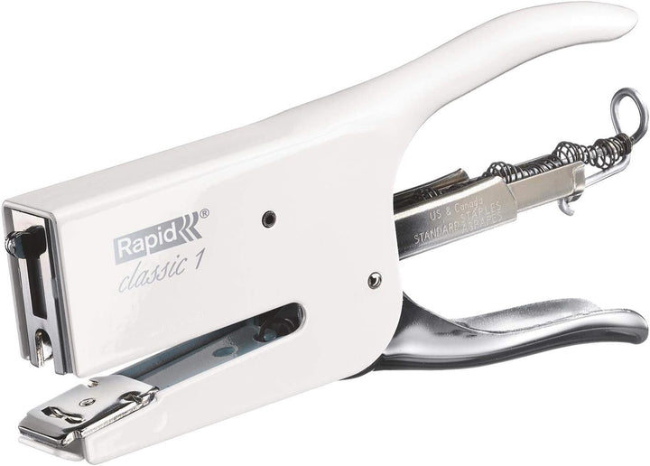 Rapid Retro Classic K1 Stapling Pliers for 26/6 and 26/8+ Staples - Coconut Kiss ohne Zubehör weiss,