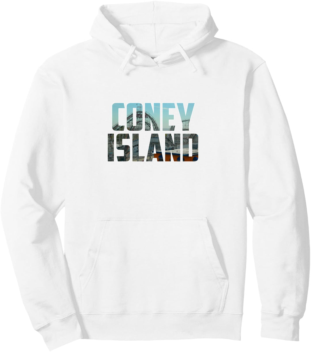 Coney Island Brooklyn NY New York Souvenir Achterbahn Pullover Hoodie