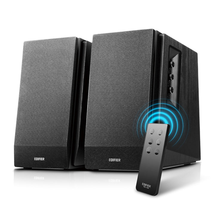 Edifier R1700BT BK Lautsprechersystem (66W) für TV/PC/Notebook/Tablet/Smartphone schwarz Black(Singl