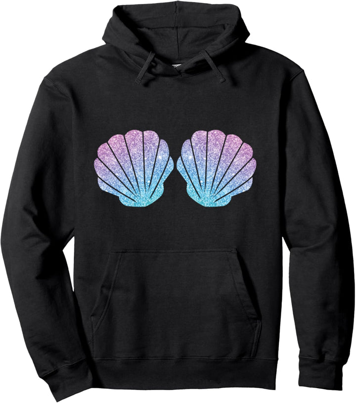 Meerjungfrau I Muschel BH Bikini Kostüm I Schönes Muschel Pullover Hoodie