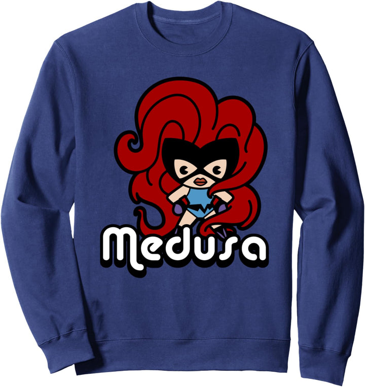 Marvel Medusa Cute Kawaii Big Haired Heroine Sweatshirt