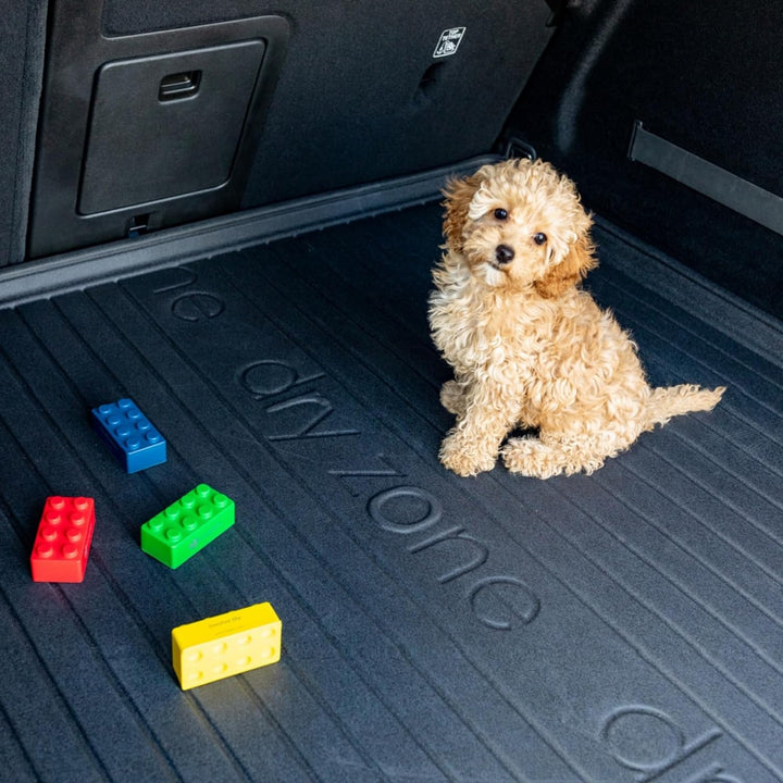 FROGUM DryZone Gummimatte Ganzjährige Praktische Auto Kofferraummatte Kofferraumwanne passend für Sk