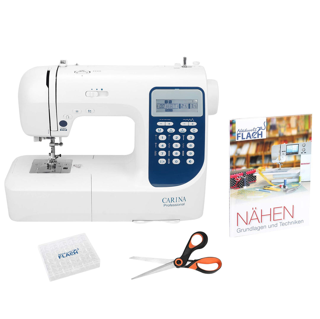 Nähwelt Flach Carina Professional Rundum-sorglos Starter-Set