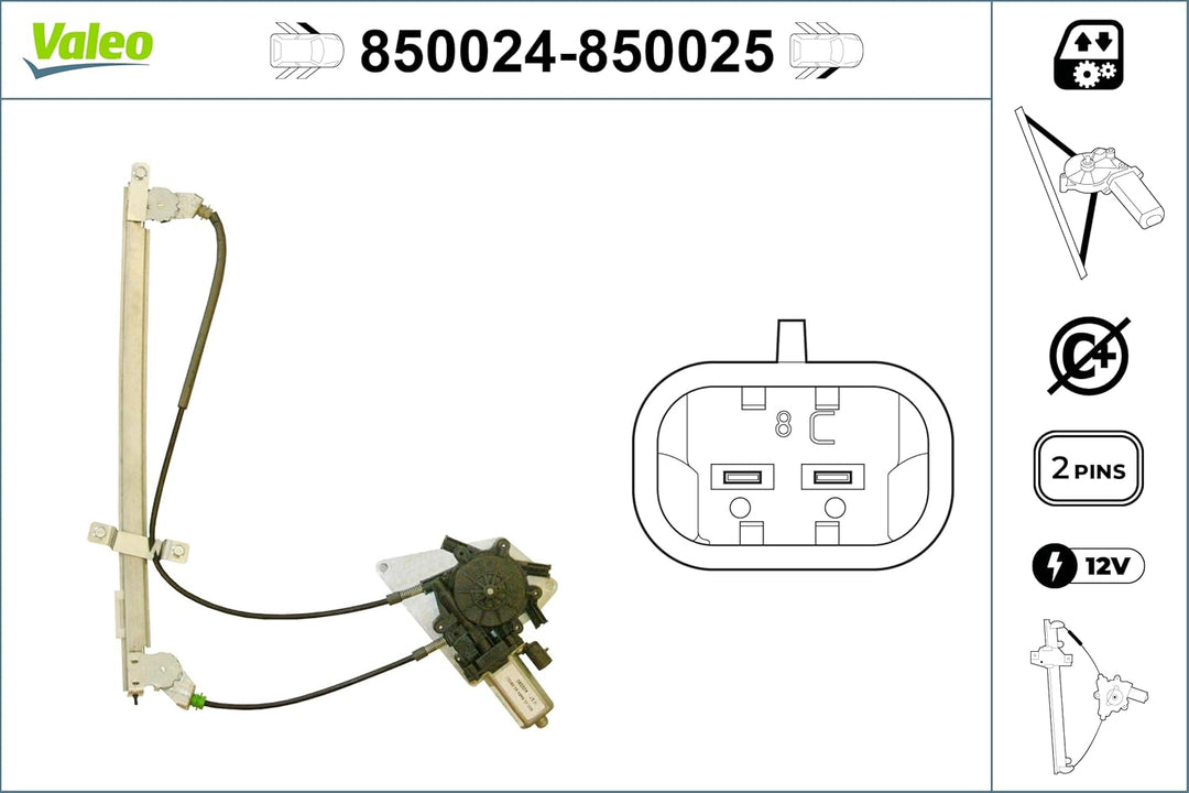 Valeo Fensterheber 850024