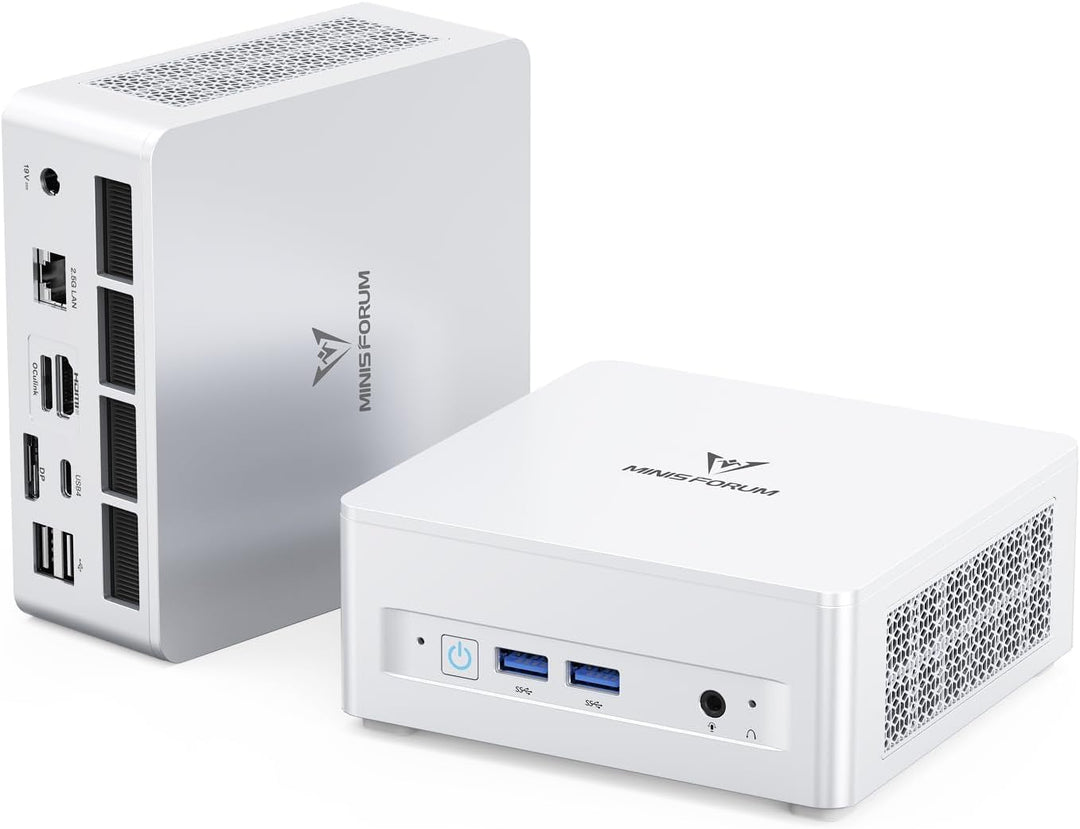 MINIS FORUM UM880 Plus Mini PC, AMD Ryzen 7 8845HS 8C/16T Prozessor bis zu 5.1 GHz, AMD Radeon 780M,