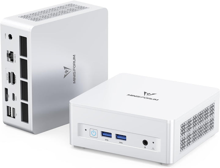 MINIS FORUM UM880 Plus Mini PC, AMD Ryzen 7 8845HS 8C/16T Prozessor bis zu 5.1 GHz, AMD Radeon 780M,