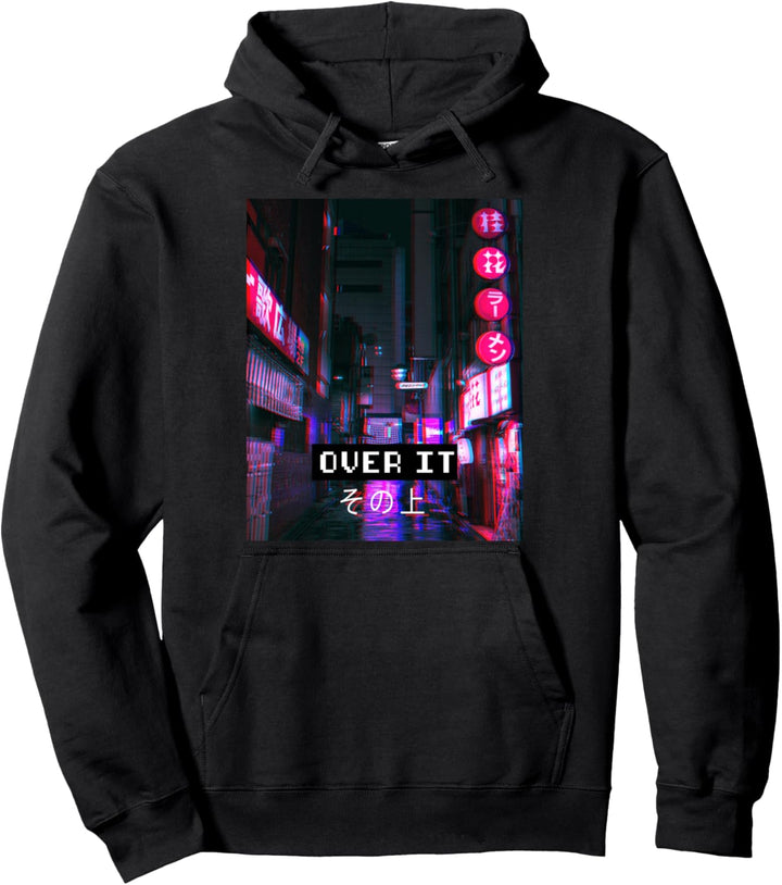 Über ihr Vaporwave ästhetisches Japan Pullover Hoodie
