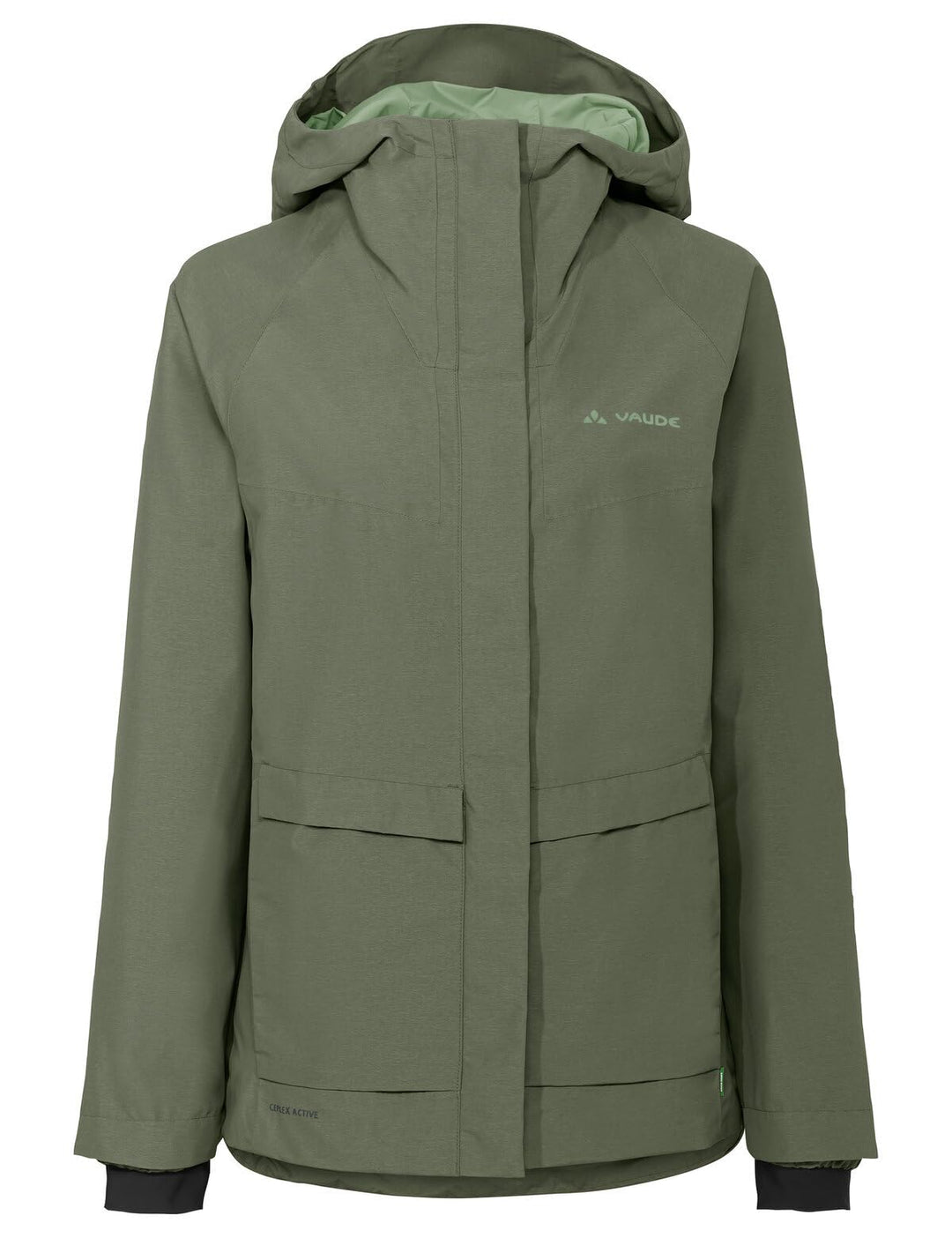 VAUDE Damen Women's Comyou Pro Rain Jacket Jacke, cedar wood