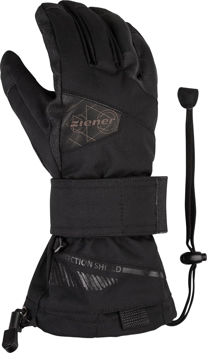 Ziener Maximus As Snowboard-Handschuhe/Wintersport | Wasserdicht, Atmungsaktiv, Protektor Innenseite