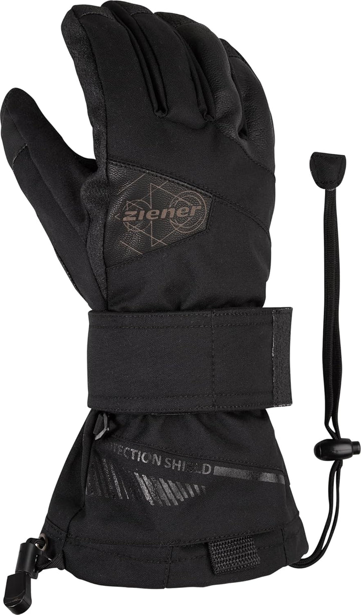 Ziener Maximus As Snowboard-Handschuhe/Wintersport | Wasserdicht, Atmungsaktiv, Protektor Innenseite