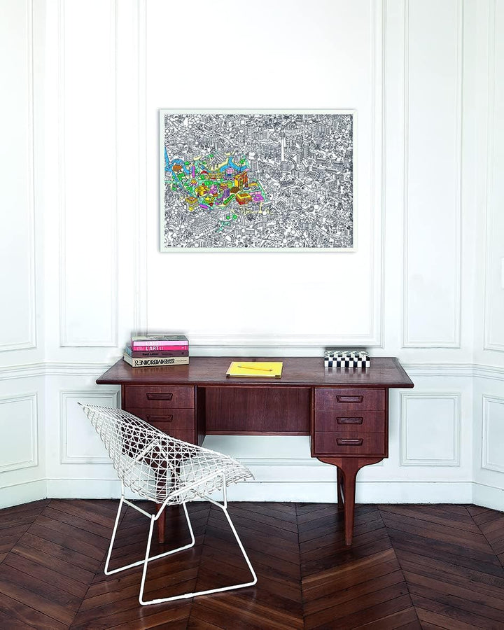 Giant Coloring Poster 70 x 100, Berlin
