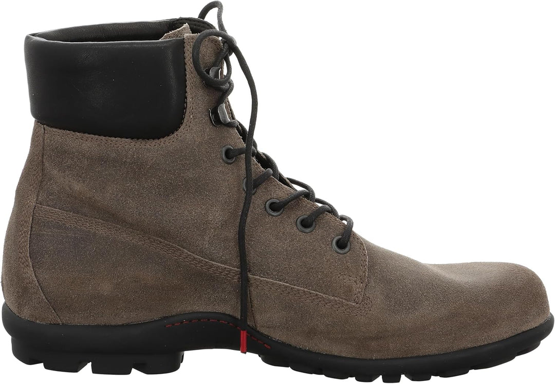 THINK! Herren Kong Leder Gefütterte Nachhaltige Stiefelette 41 EU 2000 Taiga Kombi, 41 EU 2000 Taiga
