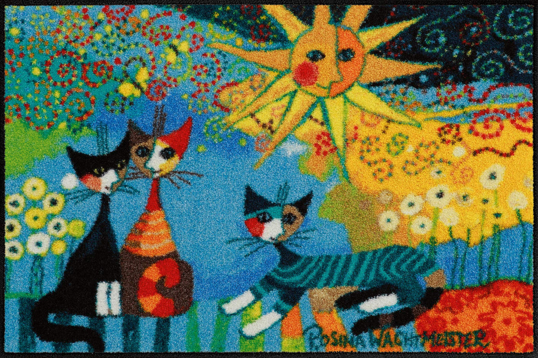 Rosina Wachtmeister Fussmatte bunt Grösse 60x85 cm