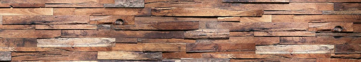 DIMEX Küchenrückwand Folie selbstklebend HOLZWAND | Klebefolie - Dekofolie - Spritzschutz für Küche