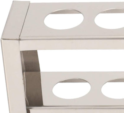 12 Well Zentrifugenröhrchen Rack Edelstahl Röhrchenhalter Rack Zentrifugationstest Röhrchenständer G