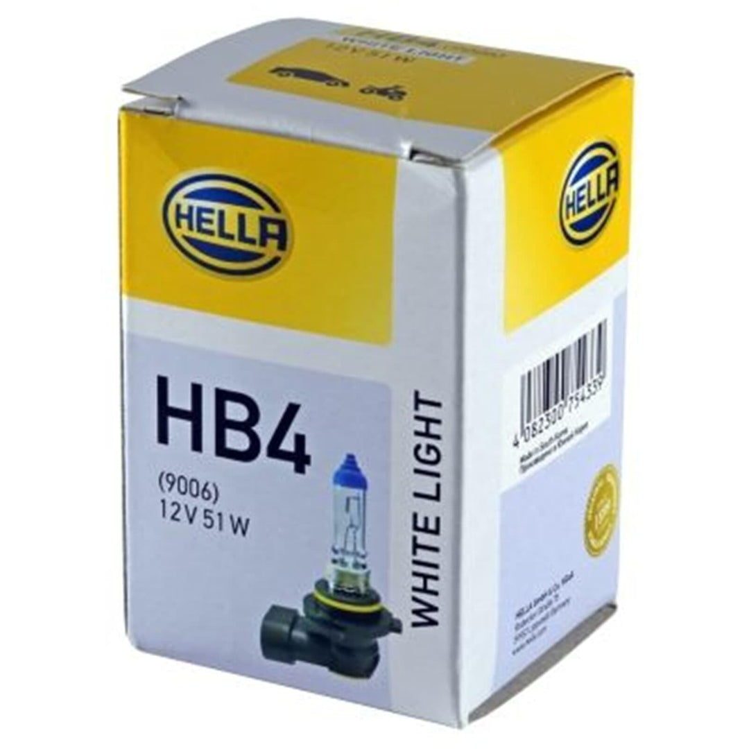 HELLA 8GH 223 498-171 Glühlampe - HB4 - White light - 12V - 51W - Sockelausführung: P22d - Schachtel