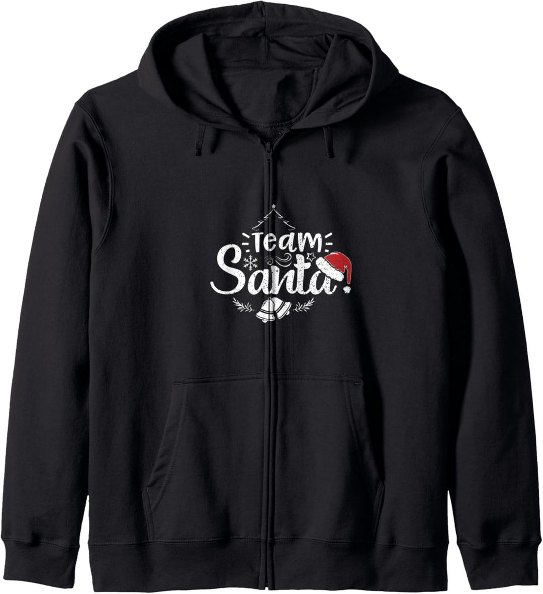 Familie: Team Santa - Weihnachten Kapuzenjacke