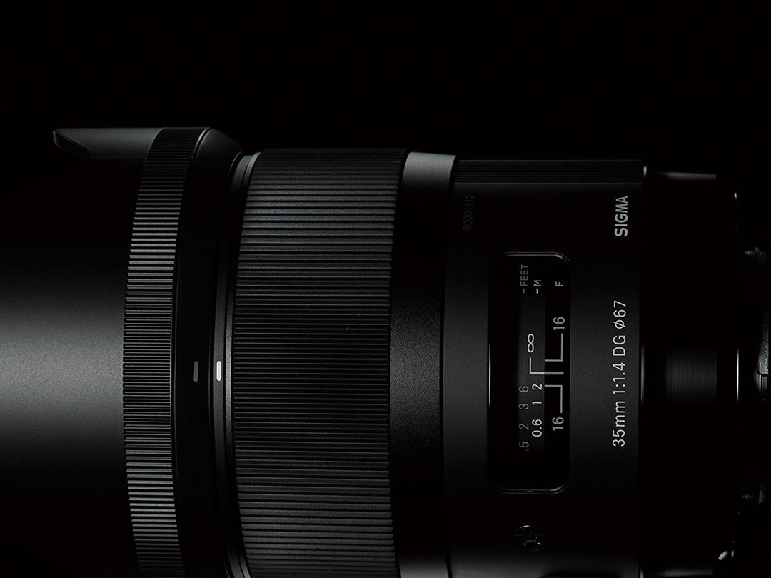 Sigma 35mm F1,4 DG HSM Art Objektiv (67mm Filtergewinde) für Sony A-Objektivbajonett für Sony-A Sing