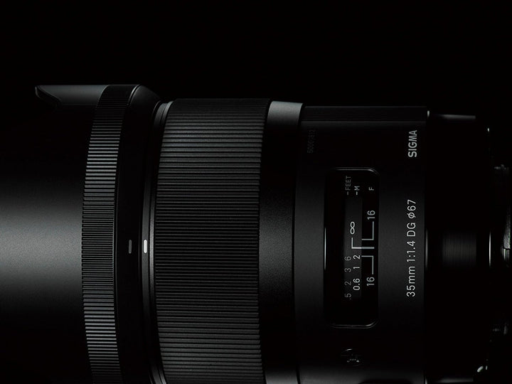 Sigma 35mm F1,4 DG HSM Art Objektiv (67mm Filtergewinde) für Sony A-Objektivbajonett für Sony-A Sing