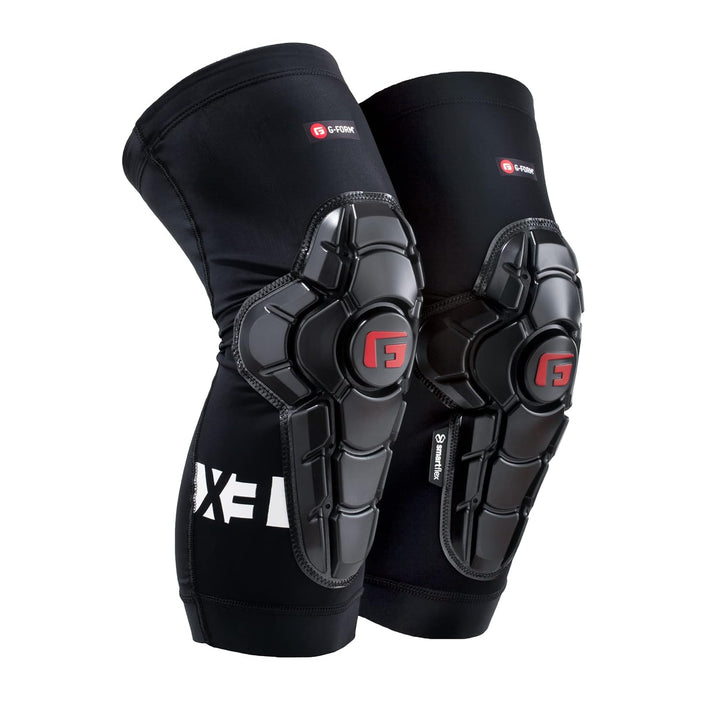 G-Form Pro-X3 Mountainbike-Knieschützer - Knieschoner für Männer und Frauen - Schwarz, Jugendliche L